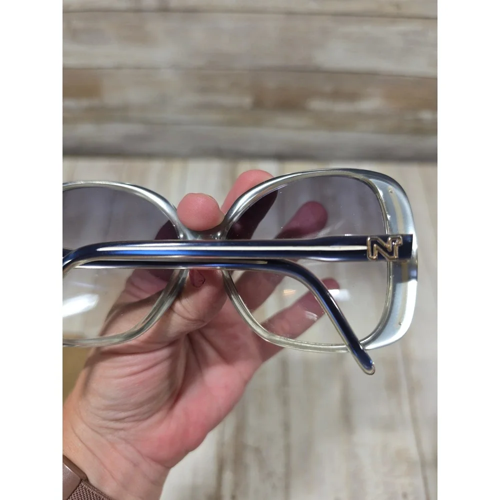Vintage Nina Ricci Oversized Sunglasses Frames France with Pouch - READ / TLC